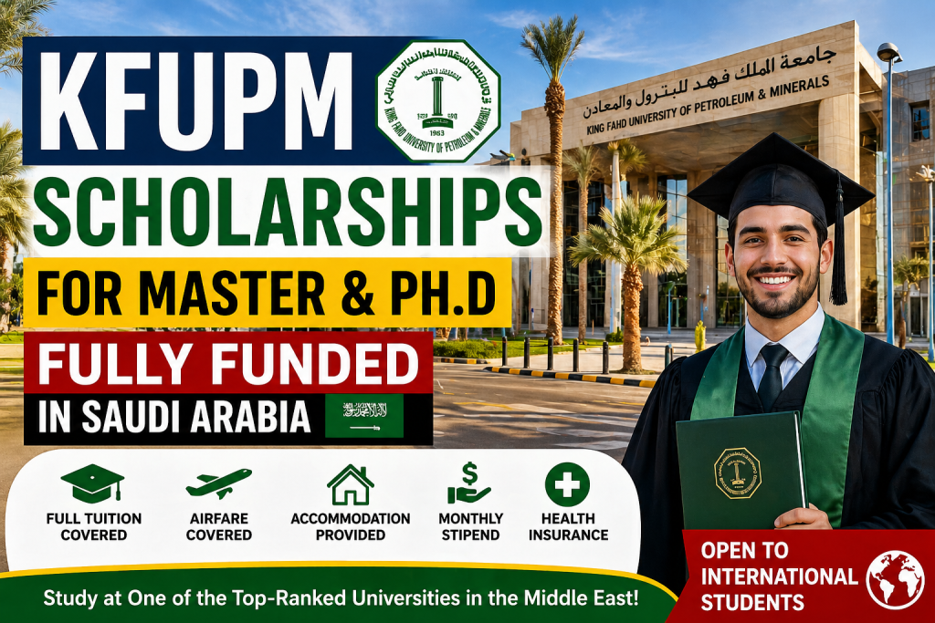 KFUPM Scholarships in Saudi Arabia