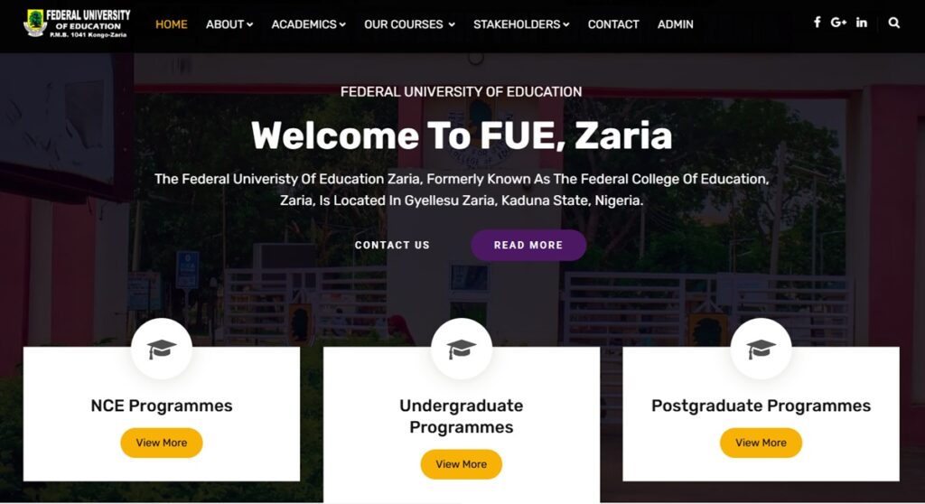 Federal University of Education, Zaria